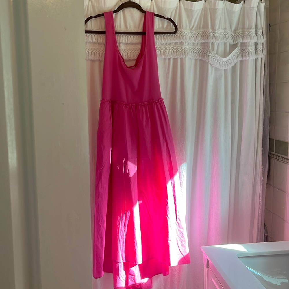Target a new day pink midi dress